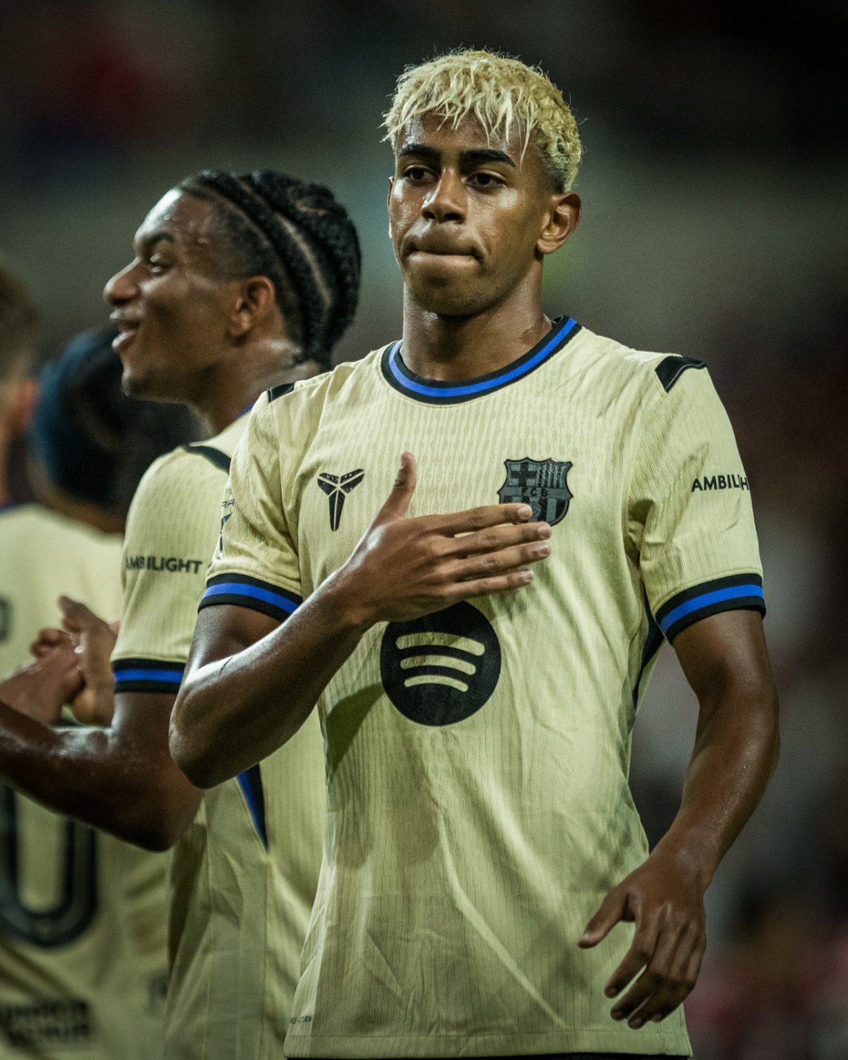 Barcelona Rb La UEFA sancionará con un partido a Lamine Yamal