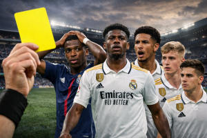 1057EE4F-C45B-4ED6-AADB-B1143382FA2E-300x200 El Madrid se la juega con seis al borde de sanción